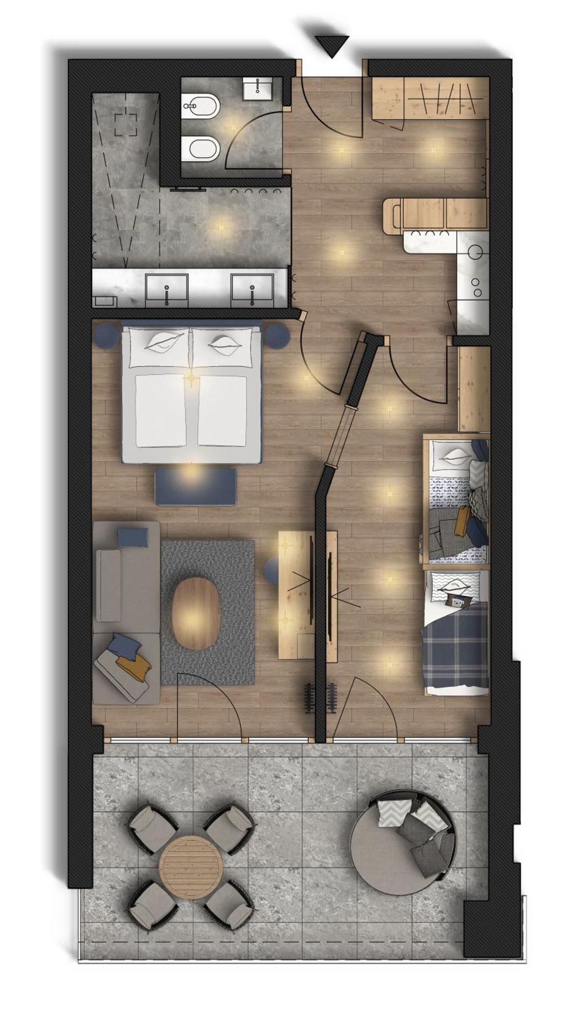 Das Gerstl Family Retreat Resia Chambre photo